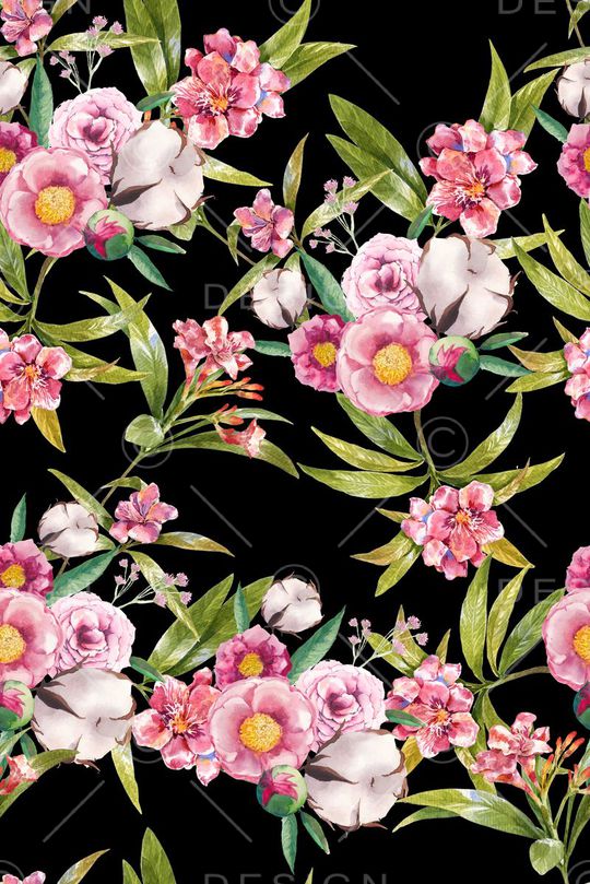 清爽印花花型图片