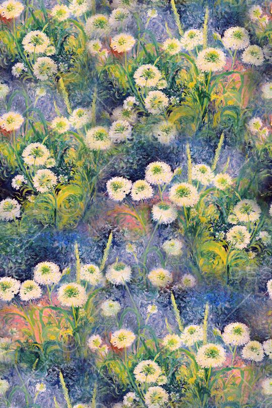小碎花印花花型图片
