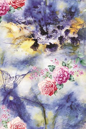 大气印花花型图片