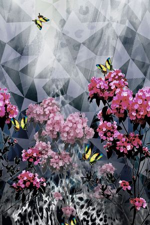 花卉印花花型图片
