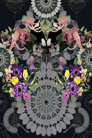 花卉印花花型图片