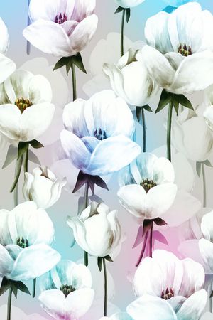 花朵印花花型图片