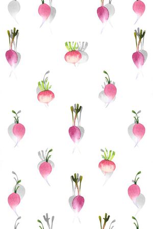 手绘印花花型图片