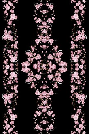 田园小碎花印花花型图片