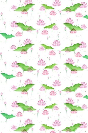 小碎花印花花型图片