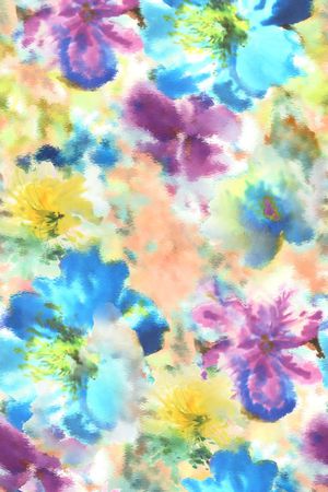 花卉印花花型图片