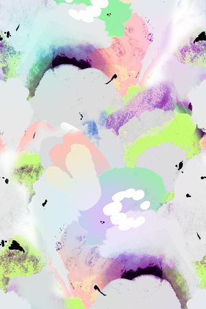 色块印花花型图片