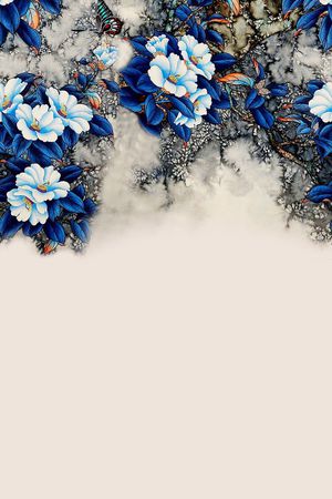 数码印花花型图片