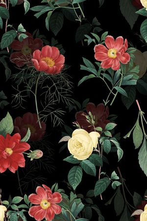 花卉印花花型图片