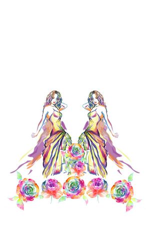 油墨印花花型图片