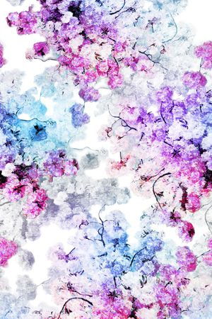 花朵印花花型图片
