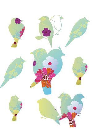 动物印花花型图片