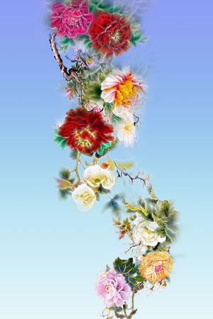 定位印花花型图片