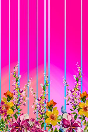 flower印花花型图片