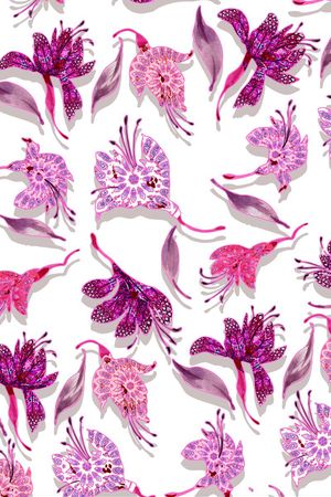 flower印花花型图片