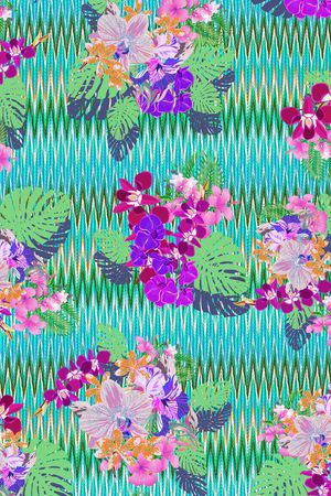 flower印花花型图片