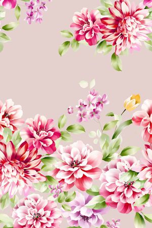 时尚印花花型图片