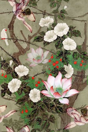 面料花印花花型图片