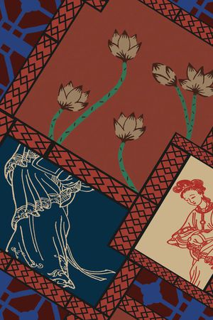 剪纸印花花型图片