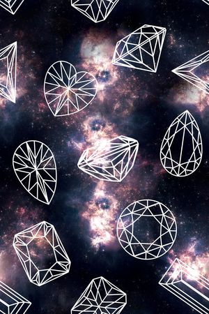 星空印花花型图片