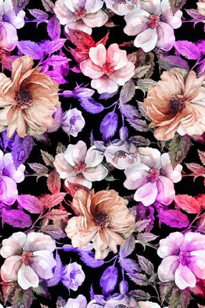 面料花印花花型图片
