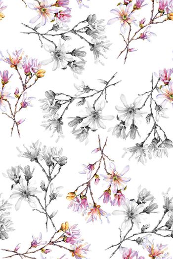 大花印花花型图片