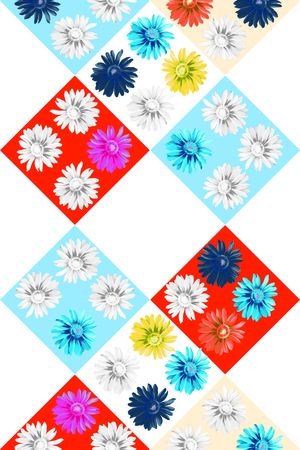 花朵印花花型图片