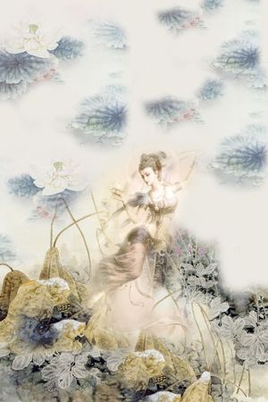 花卉印花花型图片