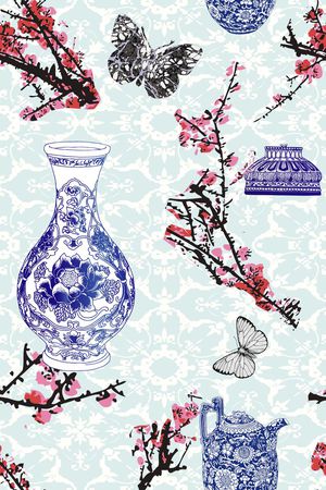 高雅印花花型图片