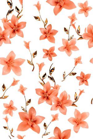 休闲夏装女装印花花型图片