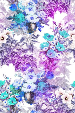 花卉印花花型图片