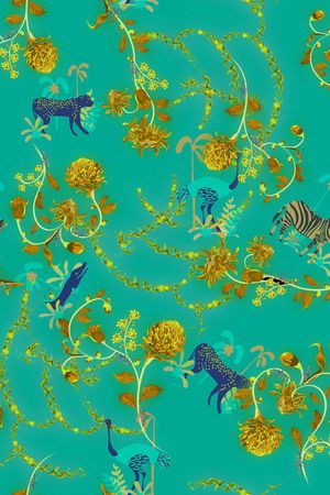 流行时尚印花花型图片