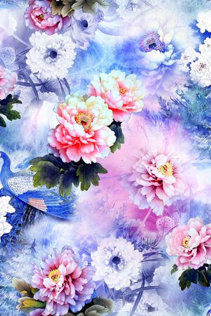 民族风印花花型图片
