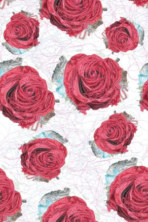 纹理印花花型图片