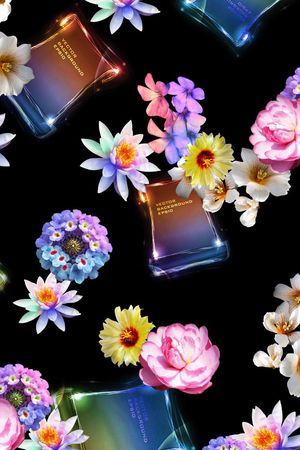 炫光印花花型图片