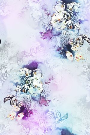 花朵印花花型图片