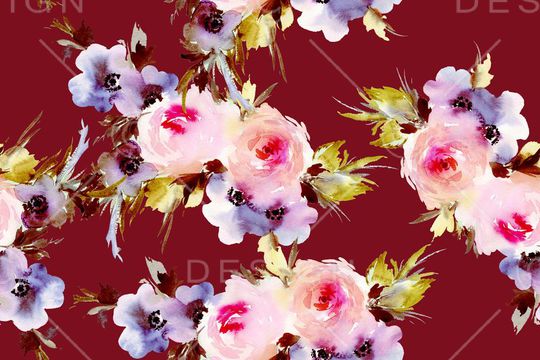 爆款印花花型图片