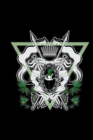 T桖印花花型图片