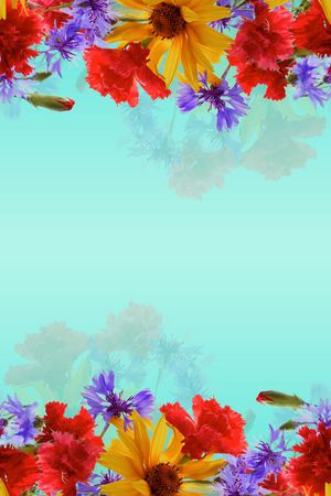 真花印花花型图片