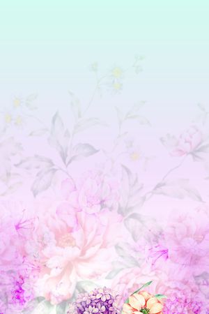 隐花印花花型图片