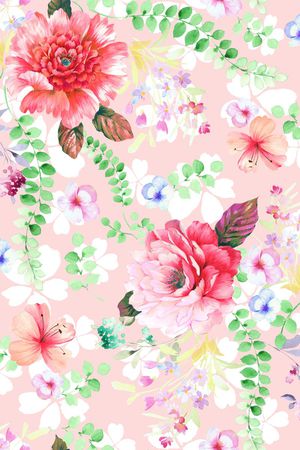 平底印花花型图片