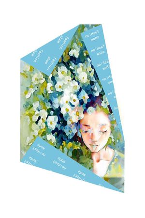 字母印花花型图片