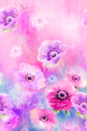 朦胧印花花型图片