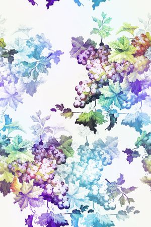 竹叶印花花型图片