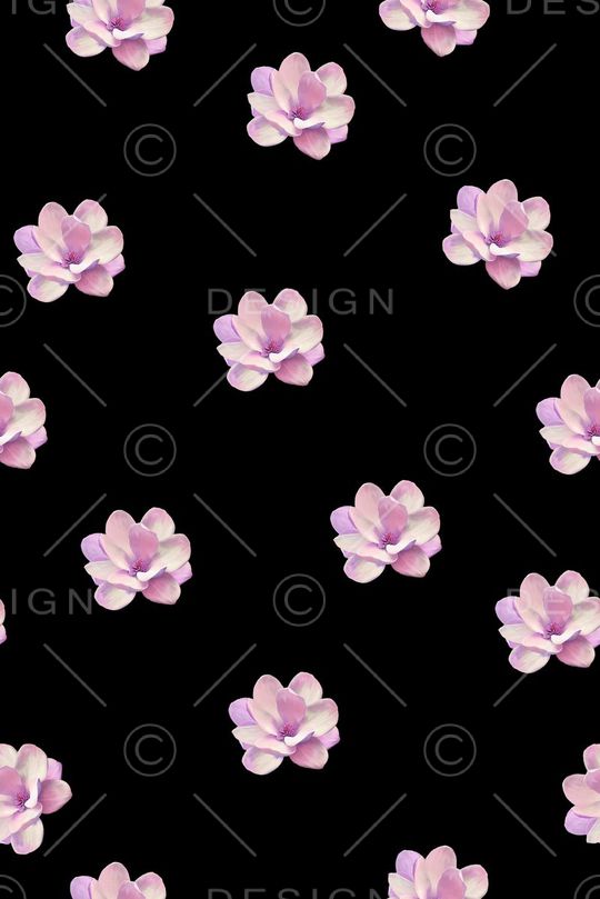 绽放印花花型图片