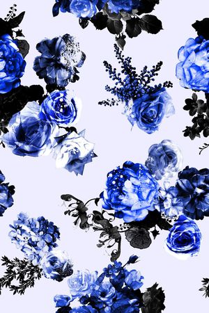 素雅印花花型图片