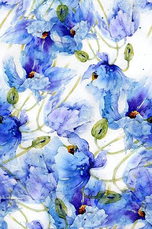 小碎花印花花型图片