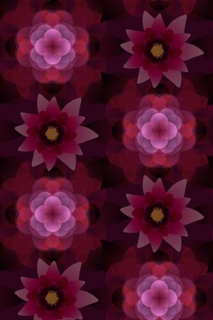 几何印花花型图片