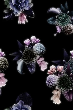 大花印花花型图片
