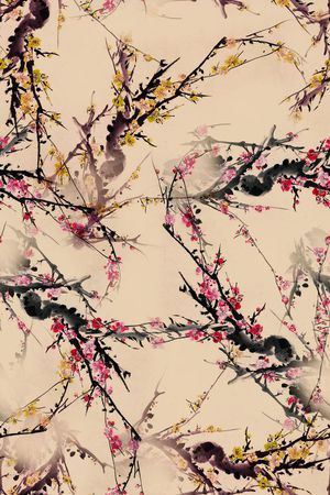 花朵印花花型图片